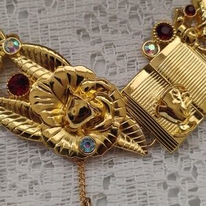 Disney Princess Beauty and the Beast statement Story Telling Statement Neklace